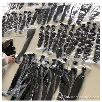 Wholesale Human Hair Bundles With Lace Closure 13x4 13x6 360 Hd Transparent Lace Frontal Vendor Brazilian Vigin Hair Extension